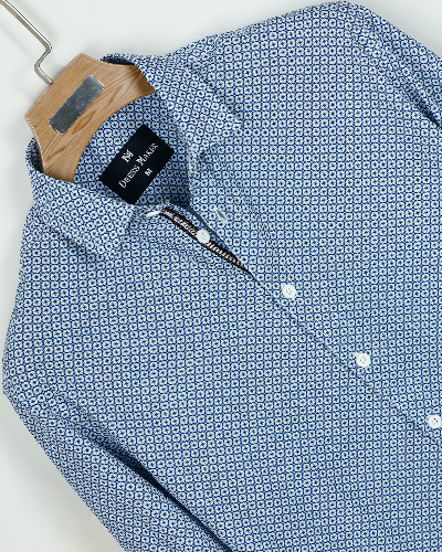 Luxury Print Stretch Shirt